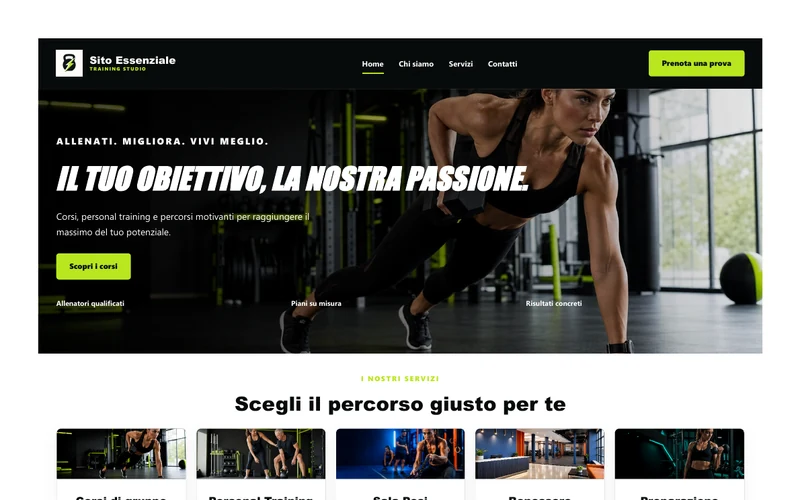 Anteprima Fitness 1